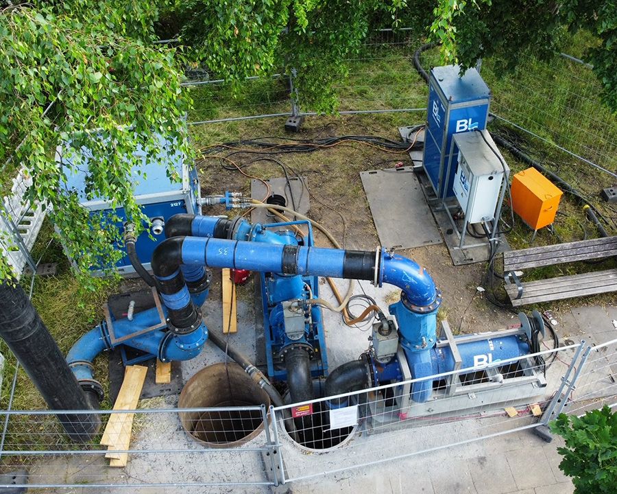 Technik für Abwasser